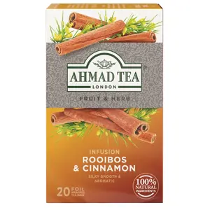 Produkt Ahmad Tea | Rooibos & Cinnamon | 20 alu sáčků