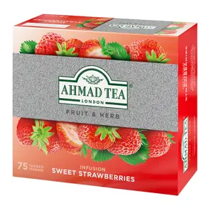 Ahmad Tea | Sweet Strawberries | 75 sáčků (s úvazkem)