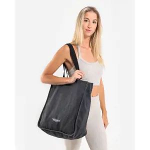 Vilgain Bavlněná taška – vintage black 25 l