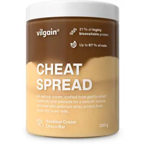 Vilgain Cheat Spread Lískooříškový krém s čokoládou 300 g