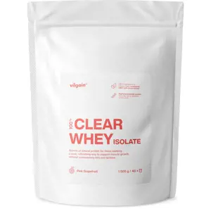 Vilgain Clear Whey Isolate – Pink grapefruit 1000 g