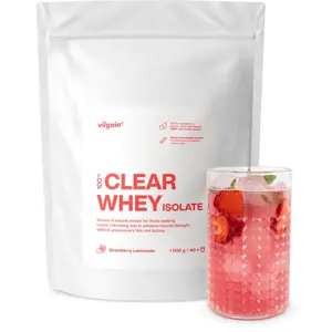 Produkt Vilgain Clear Whey Isolate Strawberry lemonade 1000 g