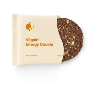 Vilgain Energy Cookie BIO – meruňka s vanilkou 40 g