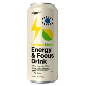 Produkt Vilgain Energy & Focus Drink citron a limetka 330 ml