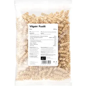 Vilgain Fusilli těstoviny BIO rýžové 250 g