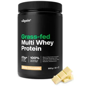 Vilgain Grass-Fed Multi Whey Protein bílá čokoláda 900 g