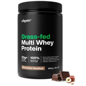 Produkt Vilgain Grass-Fed Multi Whey Protein čokoláda a lískový oříšek 900 g