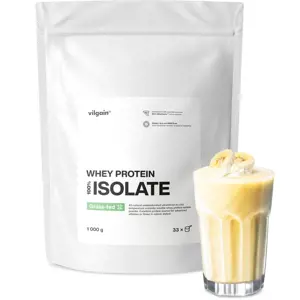 Vilgain Grass-Fed Whey Protein Isolate – banánový milkshake 500 g