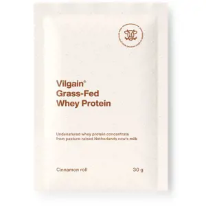 Vilgain Grass-Fed Whey Protein – skořicová rolka 30 g