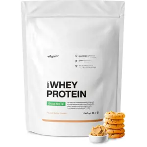 Vilgain Grass-Fed Whey Protein – Sušenka s arašídovým máslem 1000 g