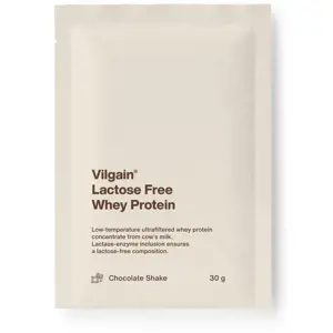Produkt Vilgain Lactose Free Whey Protein Čokoládový šejk 30 g