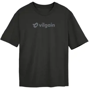 Vilgain Logo Tee – L Černá