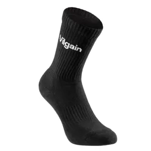 Vilgain Logotype Crew Socks – 35 - 38 black