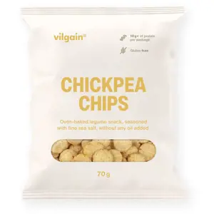 Produkt Vilgain Luštěninové chipsy BIO cizrnové 70 g