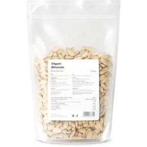 Vilgain Mandle natural blanšírované 1000 g