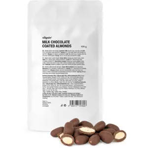 Vilgain Mandle v čokoládě mléčná čokoláda 100 g
