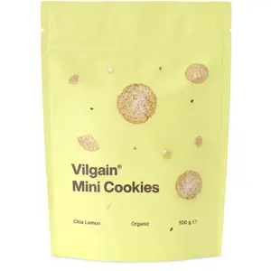 Produkt Vilgain Mini Cookies BIO chia semínka s citronem 100 g