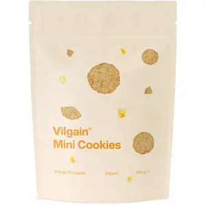 Produkt Vilgain Mini Cookies BIO Pomeranč a ananas 100 g