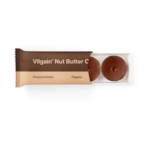 Vilgain Nut Butter Cups BIO – lískooříškové máslo 39 g (3 x 13 g)