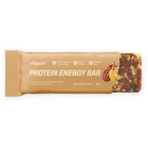 Vilgain Plant Protein Energy Bar – kakao a banán 40 g