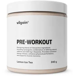 Vilgain Pre-Workout citronový ledový čaj 240 g