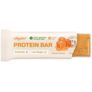 Vilgain Prebiotic Protein Bar Low Sugar slaný karamel 55 g