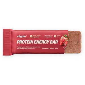 Vilgain Protein Energy Bar Jahoda a goji 40 g