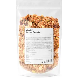 Produkt Vilgain Protein Granola Pistácie, bílá čokoláda a brusinky 350 g