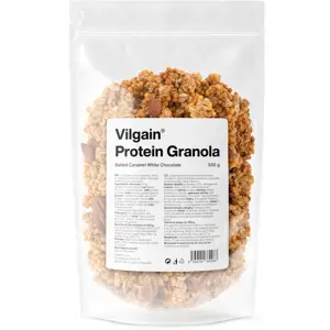 Produkt Vilgain Protein Granola slaný karamel s bílou čokoládou 350 g