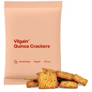 Vilgain Quinoa krekry BIO rajče s bazalkou 100 g