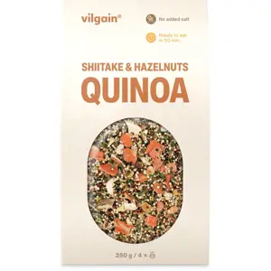 Produkt Vilgain Quinoa s shiitake a lískovými oříšky 250 g