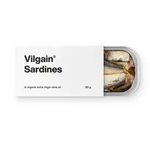 Vilgain Sardinky – v BIO extra panenském olivovém oleji 90 g