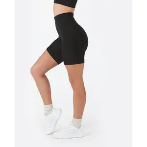 Vilgain Seamless Ribbed Biker Shorts – L/XL black