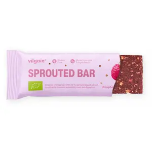 Vilgain Sprouted Energy Bar malina 35 g