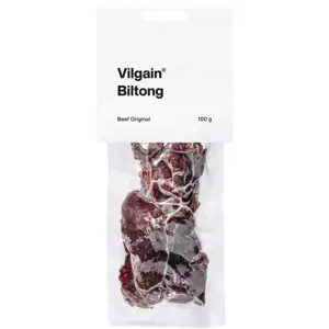 Produkt Vilgain Sušené hovězí maso biltong original 100 g