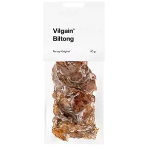 Vilgain Sušené krůtí maso biltong original 50 g