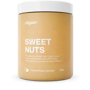 Vilgain Sweet Nuts arašídy a pekany s karamelem 300 g