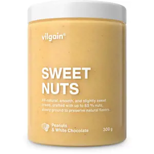 Vilgain Sweet Nuts Arašídy s bílou čokoládou 300 g