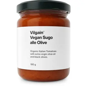 Vilgain Vegan Sugo BIO s černými olivami 180 g