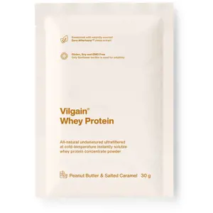 Produkt Vilgain Whey Protein arašídové máslo a slaný karamel 30 g