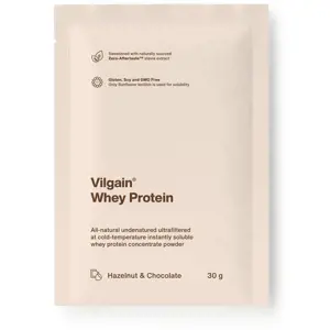 Produkt Vilgain Whey Protein čokoláda a lískový oříšek 30 g