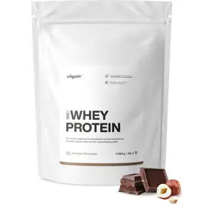 Vilgain Whey Protein – Čokoláda s lískovými ořechy 1000 g