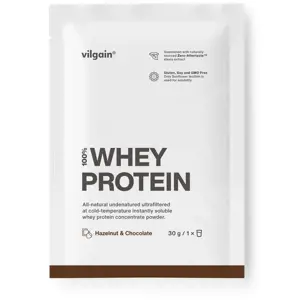 Vilgain Whey Protein – Čokoláda s lískovými ořechy 30 g