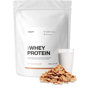 Vilgain Whey Protein Skořicové lupínky 1000 g