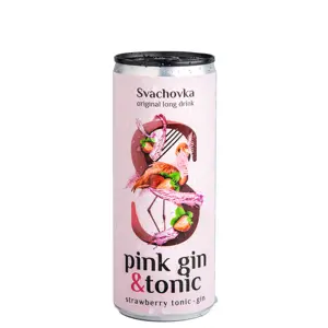 Produkt Destilérka Svach (Svachovka) Waxwing Pink Gin + Tonic