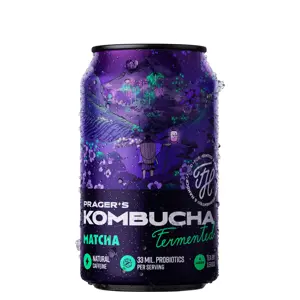 Produkt F. H. Prager Prager's Kombucha Matcha 0,33l