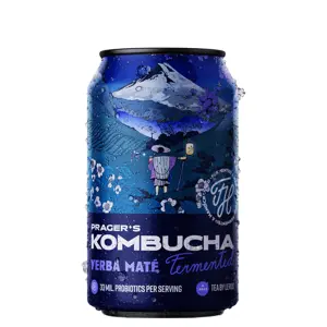 Produkt F. H. Prager Prager's Kombucha Yerba Maté 0,33l