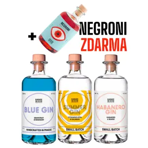 Produkt Garage 22 Blue, Habanero, Summer + Negroni Zdarma