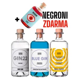 Garage 22 Garage Gin22, Blue, Summer + Negroni Zdarma