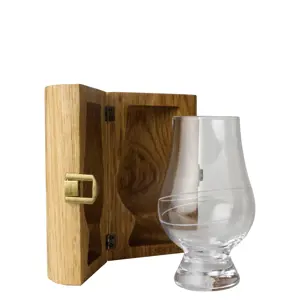 Hcrystal Luxusní dřevěné pouzdro Glencairn - Dub